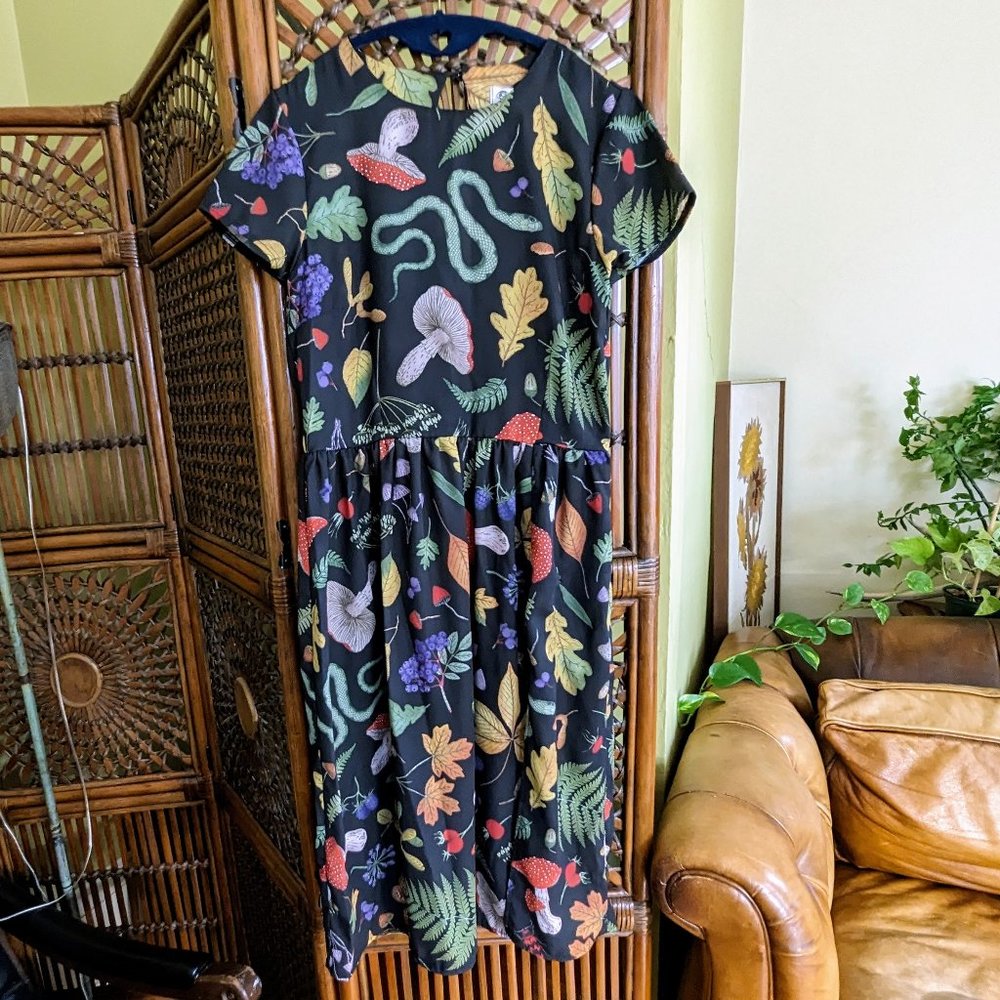 Cosmic Drifters Theodora Hedge Witch Dress Size 6 - Picture 4 of 5